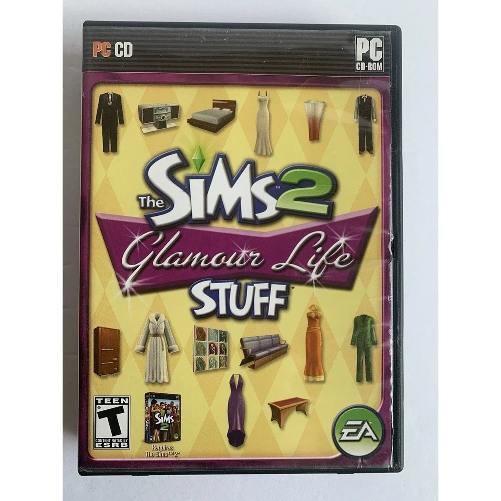 The Sims 2 PC CD-ROM Expansion and Stuff Pack Lot of 8 Nightlife Pets University